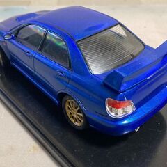1/24　スバル　インプレッサWRX　プラモデル完成塗装品の画像