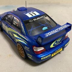 1/24　スバルインプレッサ　WRC　プラモデル完成塗装品の画像