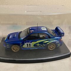 1/24　スバルインプレッサ　WRC　プラモデル完成塗装品の画像