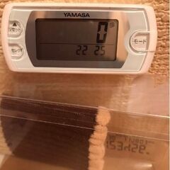 YAMASA  　万歩計　EX500　カバー付き　電池あり　説明書ありの画像