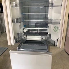 NO 965 🌈福岡市内配送設置無料✨🌈GR-R460FZ-UW 冷蔵庫 VEGETA（ベジータ）FZシリーズ クリアグレンホワイト [461L /6ドア /観音開きタイプ]  2019年式の画像