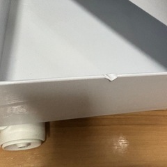 キャスター付きラック (ホワイト)の画像