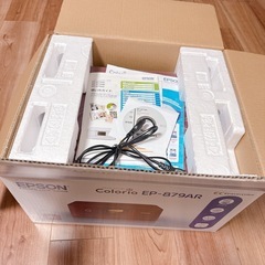 【取引中】EPSON プリンター 複合機 カラリオ EP-879ARの画像