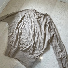 11ロングTシャツ黄土色3L　