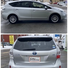 《自社ローン対応⭕️》［新潟県］【トヨタ プリウスα 1.8 S】現金販売から自社ローンまで幅広い購入方法で対応❗️審査通過率98%、ブラックOK、格安中古車販売店【オーシャンデザイン】 ✨Bカメラ✨の画像