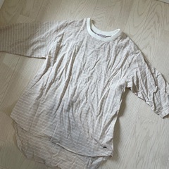 13ボーダーロングTシャツ