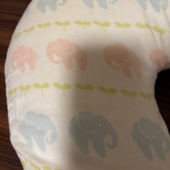 ベルメゾン　カバー 抱き枕 マタニティ 授乳クッション 日本製 ゾウの画像
