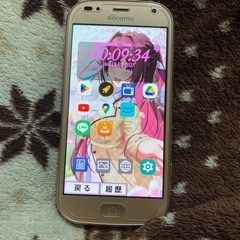 らくらくスマホ　docomo　F-01L