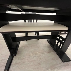 伸長式　ダイニングテーブルセット　4人用の画像