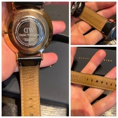 Daniel Wellington✨定番人気✨ゴールド×ブラック✨の画像