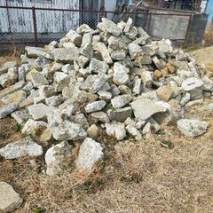 コンクリートガラ、ブロック（埋め立てや、雑草対策に！）