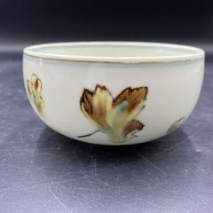 ★白山陶器 リーフ柄　落ち葉柄　小鉢の画像