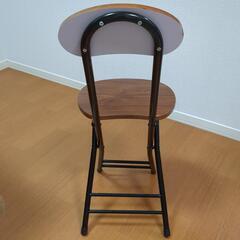 【お取引決定しました】折りたたみ椅子　2脚セットの画像