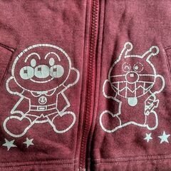 こども服　子ども服　子供服　上着　羽織り　アンパンマン　120の画像