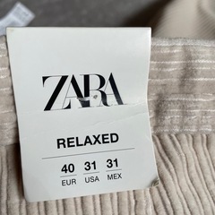 ZARA コーデュロイパンツ　サイズ40 の画像