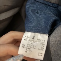 MEN'S MELROSE コート サイズ2 グレーの画像