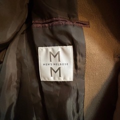 MEN'S  MELROSE コート サイズ2 ベージュの画像