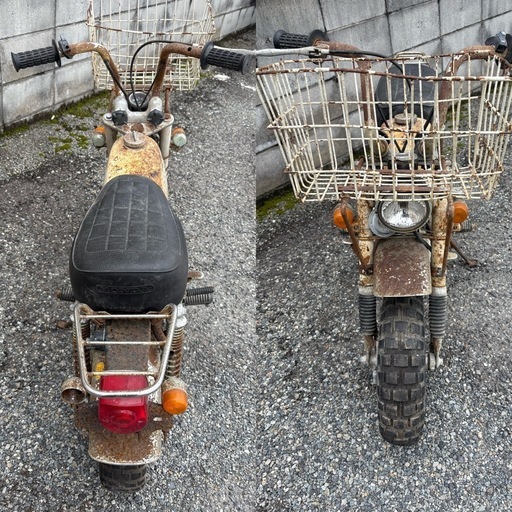 神戸市西区☆Z50J 4L モンキー☆錆多めレストアベース