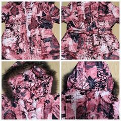 satisfaction guaranteed フード付ダウンジャケット Mの画像