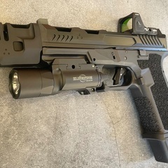 strike industries GLOCK17 GEN3  G17 ガスブローバック GBB フルコンプリート(ドットサイト・マガジン1本・ガンケース付き)