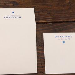 【ホワイトデーに】ブルガリ BVLGARI メッセージカード