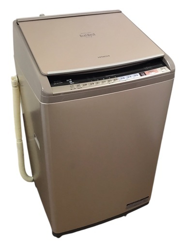 【直接引取歓迎！】HITACHI/日立 洗濯機 洗濯10kg 乾燥5.5kg ビートウォッシュ 2017年製 BW-DV100B（埼玉県川越市）