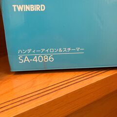 ◢◤800円◢◤TWIBBIRD ハンディスチームアイロンの画像