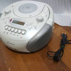 録音機能付き カセッテープ/SD/USB/CD ラジカセ サウン...