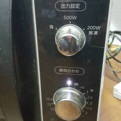 東芝 TOSHIBA 電子レンジ ER-SM17(W) 2020年製 17L フラットテーブル ヘルツフリー 動作確認済みの画像