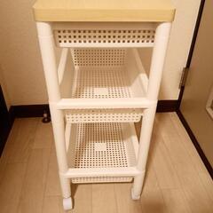 【引出し付き】キッチンワゴンの画像