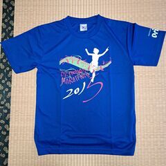 ランニング用Tシャツ(青)