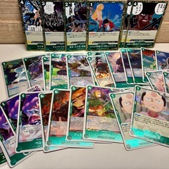 ワンピースカードまとめ売り【赤.青.緑】SEC.SR有
の画像