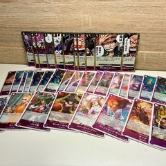 ワンピースカード【紫.黒.黄】SEC.SR有の画像