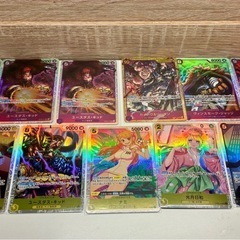 ワンピースカード【紫.黒.黄】SEC.SR有の画像