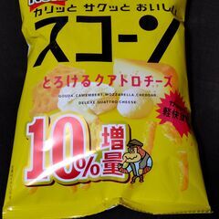 湖池屋スコーン とろけるクアトロチーズ：賞味期限2025年11月