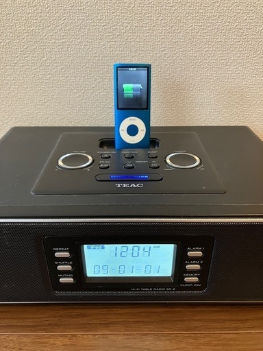 iPod対応　ラジオ　スピーカー TEAC