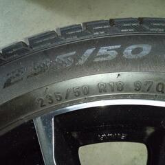 235/50R18(5穴 7.0j) ホイルスタッドレスタイヤ4本セットの画像