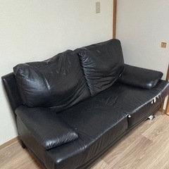 ２人用ソファ　あげます　の画像