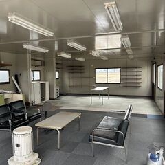 ★コンテナハウス　 DIY向けコンテナ1ハウス　5連棟　　ジャンク品の画像