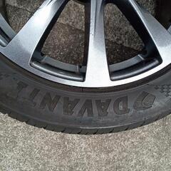 235/50R18(5穴 7.5j) ホイルタイヤ4本セットの画像