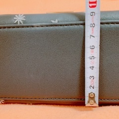 ショルダーバッグ　花柄　ネイビーの画像