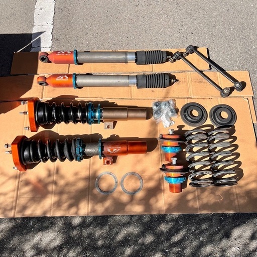 Volkswagen ゴルフ7.5 車高調 VW ゴルフ7 GTI RUSH 車高調 IMPORT