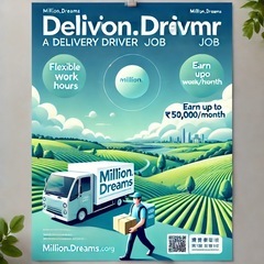 【練馬区｜配達ドライバー大募集！】🚚📦  あなたの力で、東…
