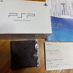 本体なし　PSP-3000XRB空き箱＆取扱説明書クイックリファ...