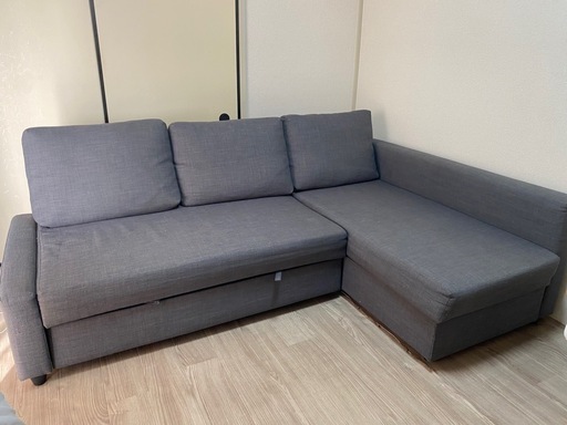 フリーヘーテン グレー 引き取り限定 IKEA ソファベッド ダブルベッド フリーヘーテン グレー 引き取り限定 IKEA ソファベッド ダブルベッド
