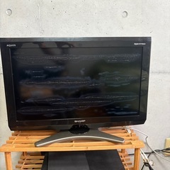 SHARP26型液晶テレビ
の画像