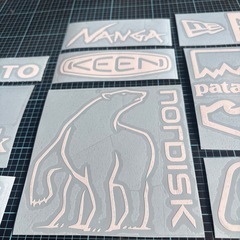 カッティングシール９枚の画像