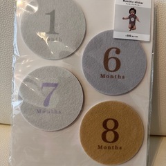 マンスリーステッカー&毎年つづるバースデーカードの画像