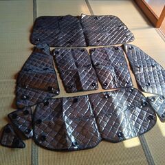 ハリアー60系サンシェード１台分　フルセット　アルミ