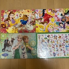ディズニー　チャイルドパズル　4枚セット